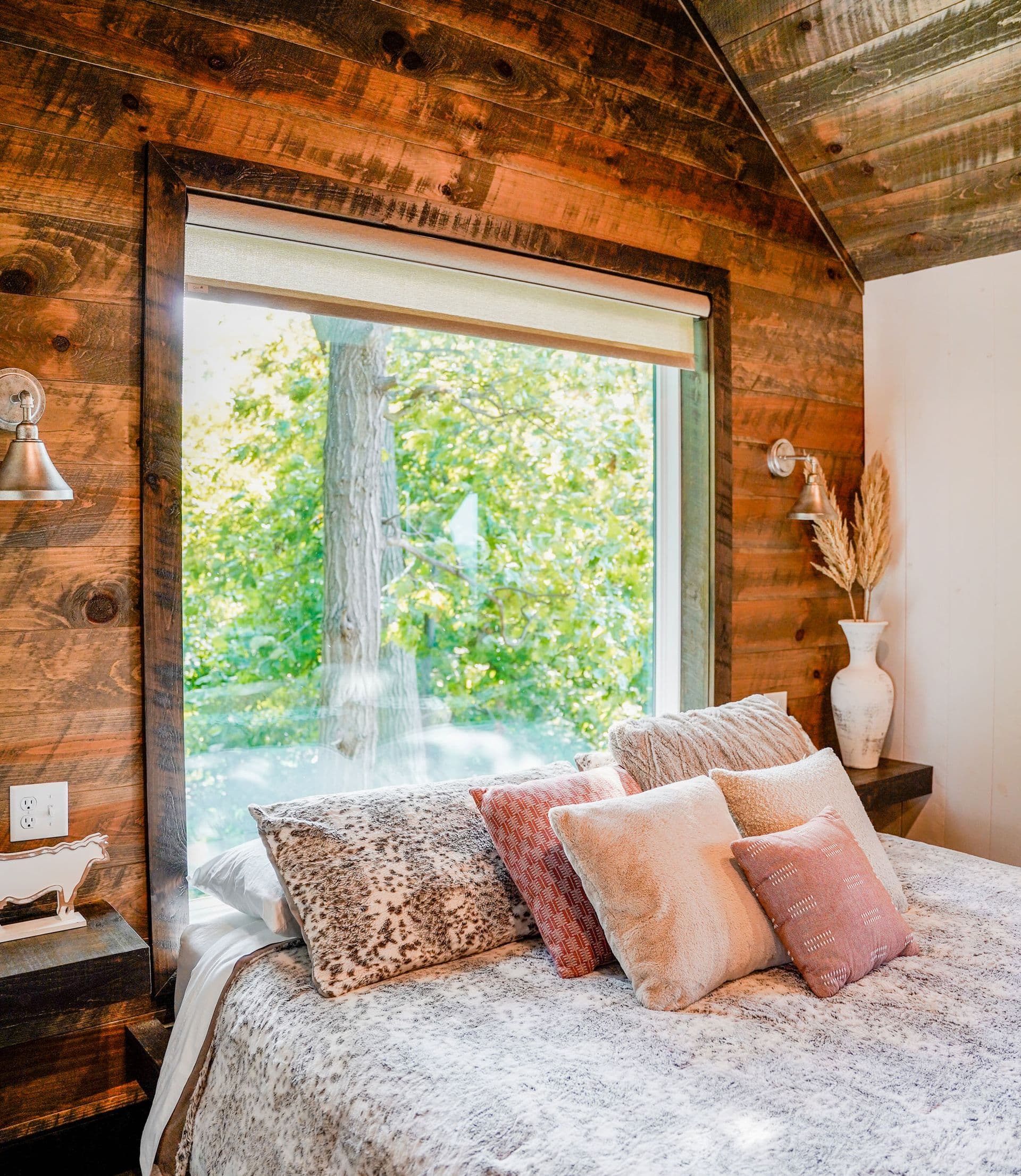 Picture Window in Bedroom