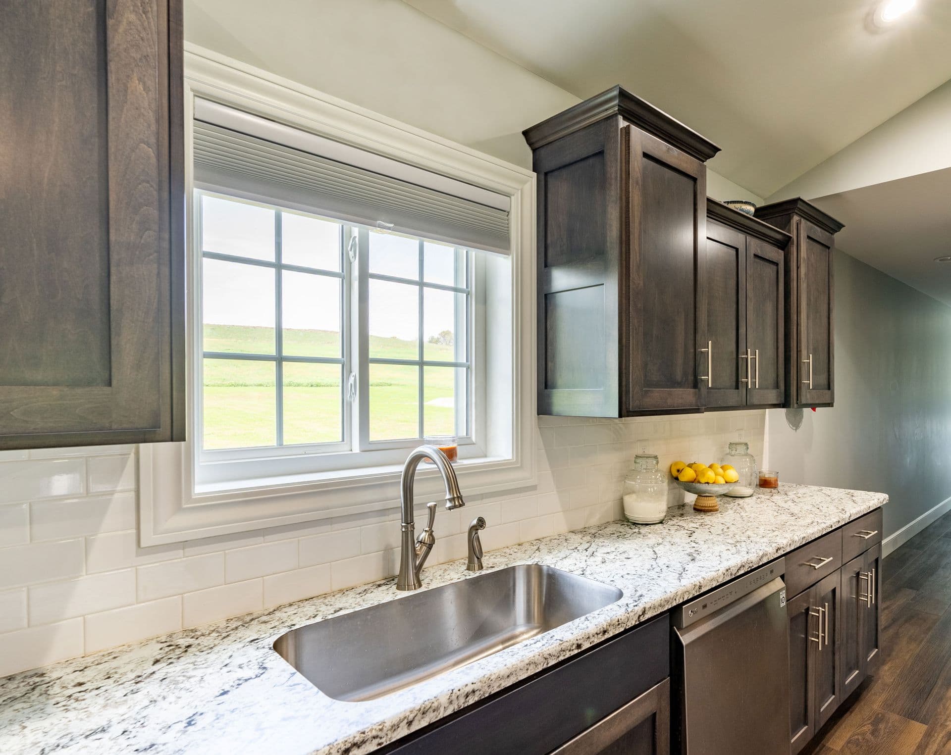 Slider Windows in Kitchen