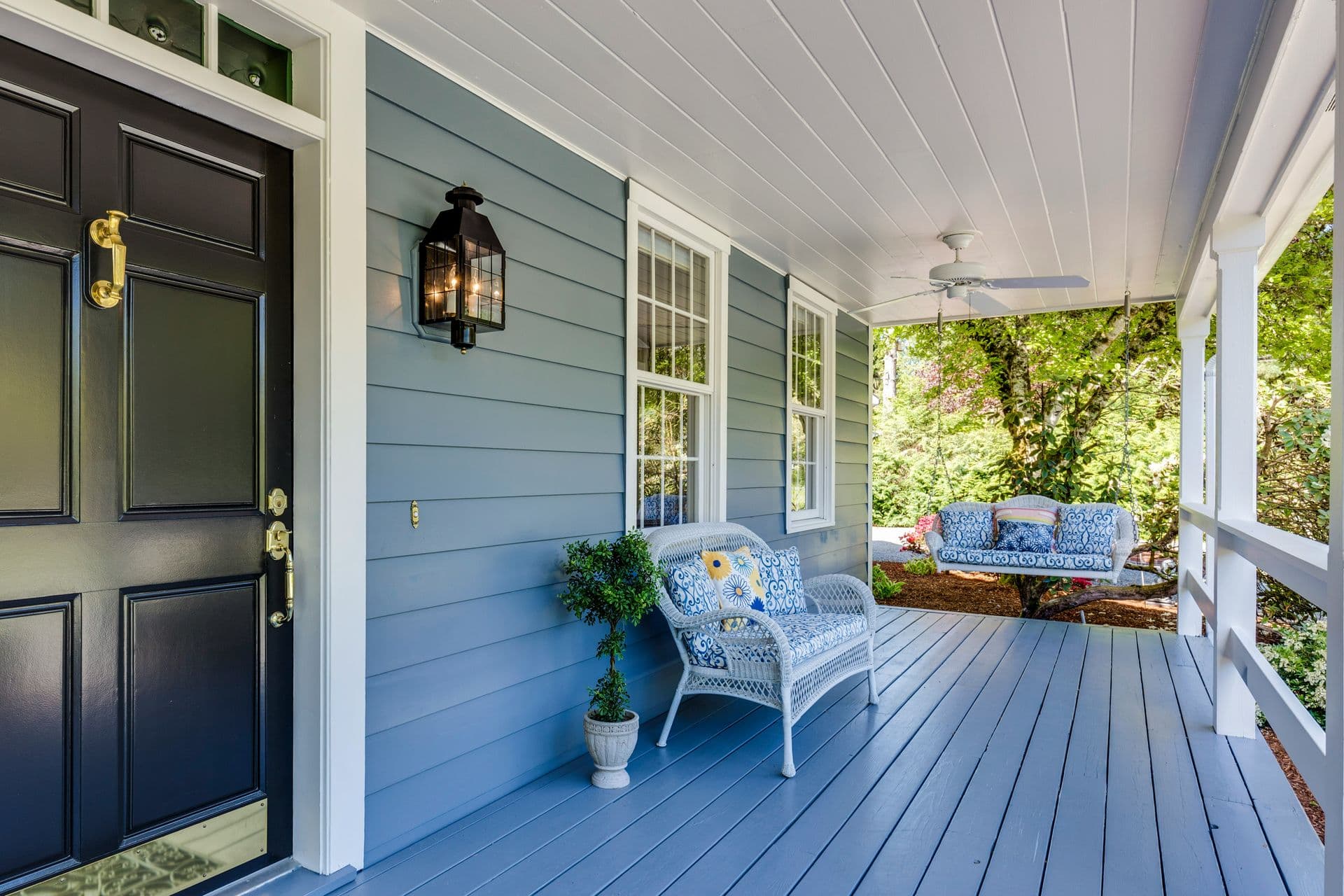 country home patio windows
